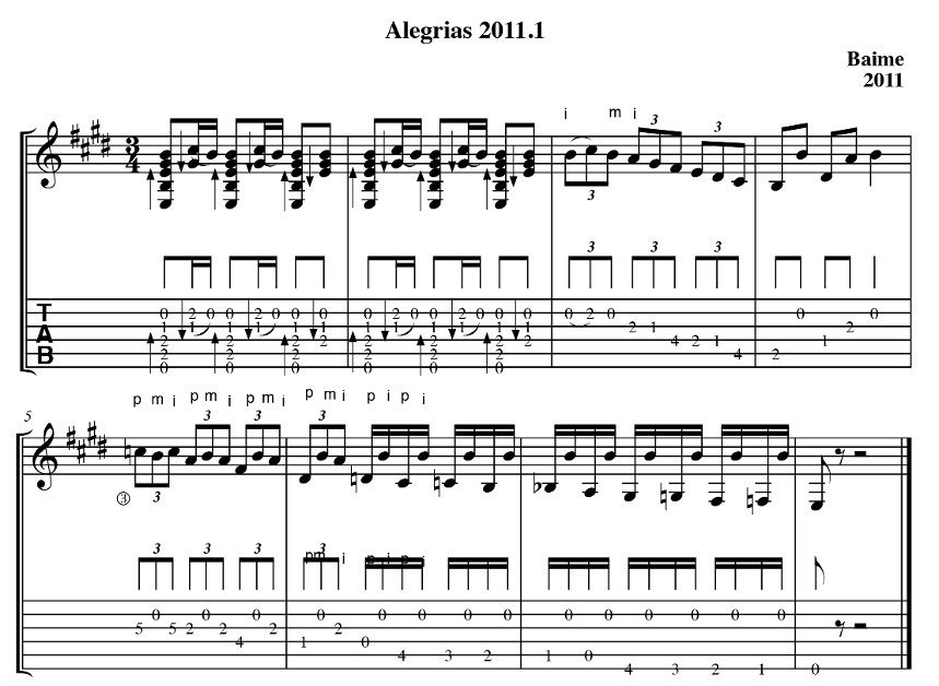 Music Sheet